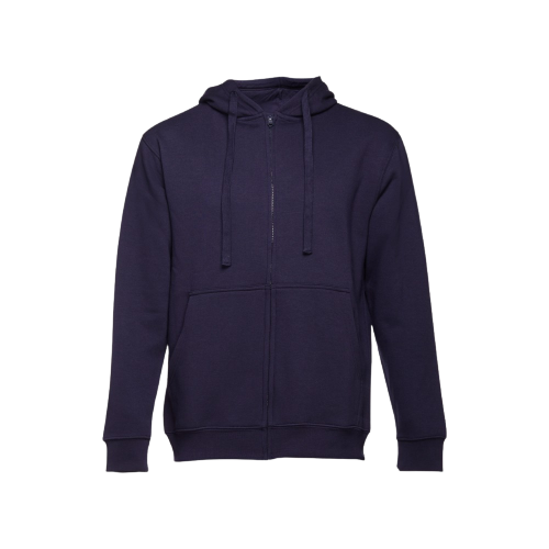 Sweat à capuche zippé homme 320 g/m² confort chaud