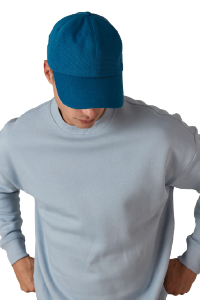 Casquette 6 panneaux 330 g/m²