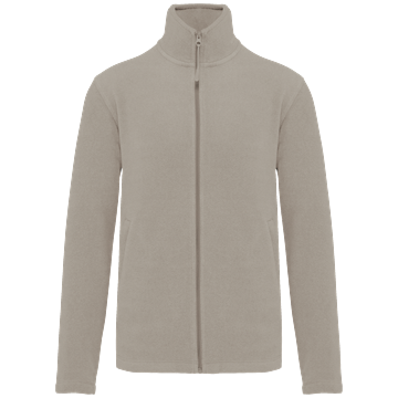 Polaire zippée manches longues micropolaire