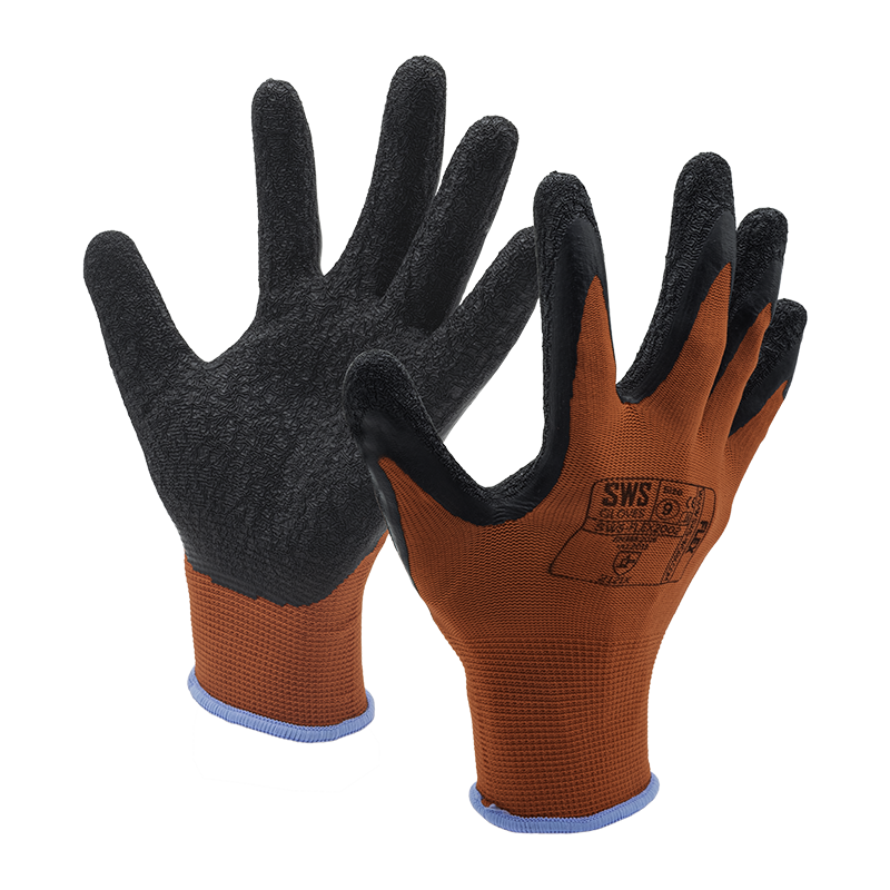 Gant latex rugueux haute préhension Flex