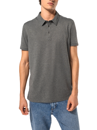 POLO JERSEY MANCHES COURTES HOMME 180G/M²