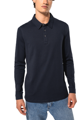 Polo manches longues homme 180 g/m² K264
