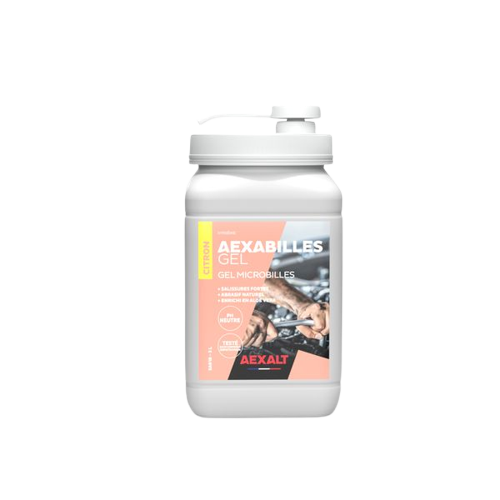 AEXABILLES Gel Citron - Gel microbilles nettoyant mains