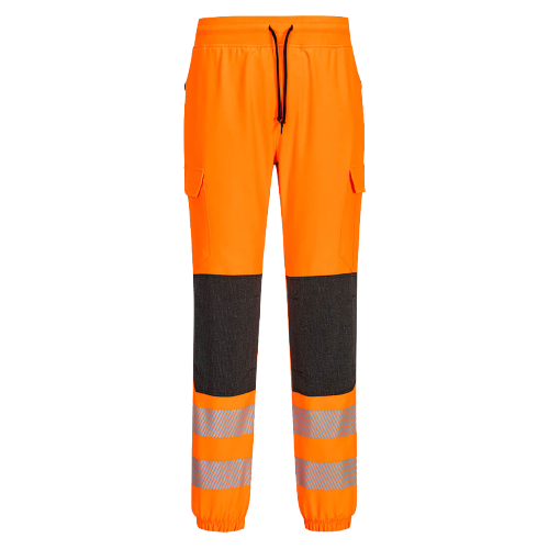 Jogging Haute-Visibilité PW3 Flexi KX346 Orange/Noir