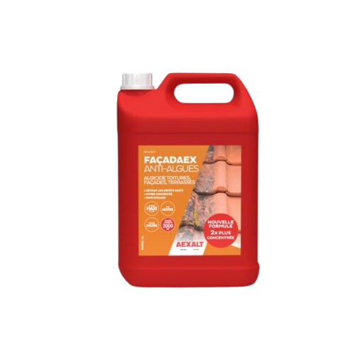 FAÇADAEX Anti-algues - Algicide toitures, façades et terrasses