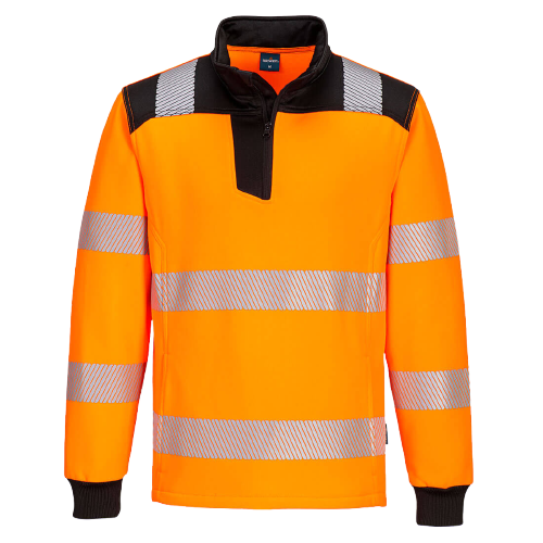 Sweat zippé haute visibilité PW3 PW326