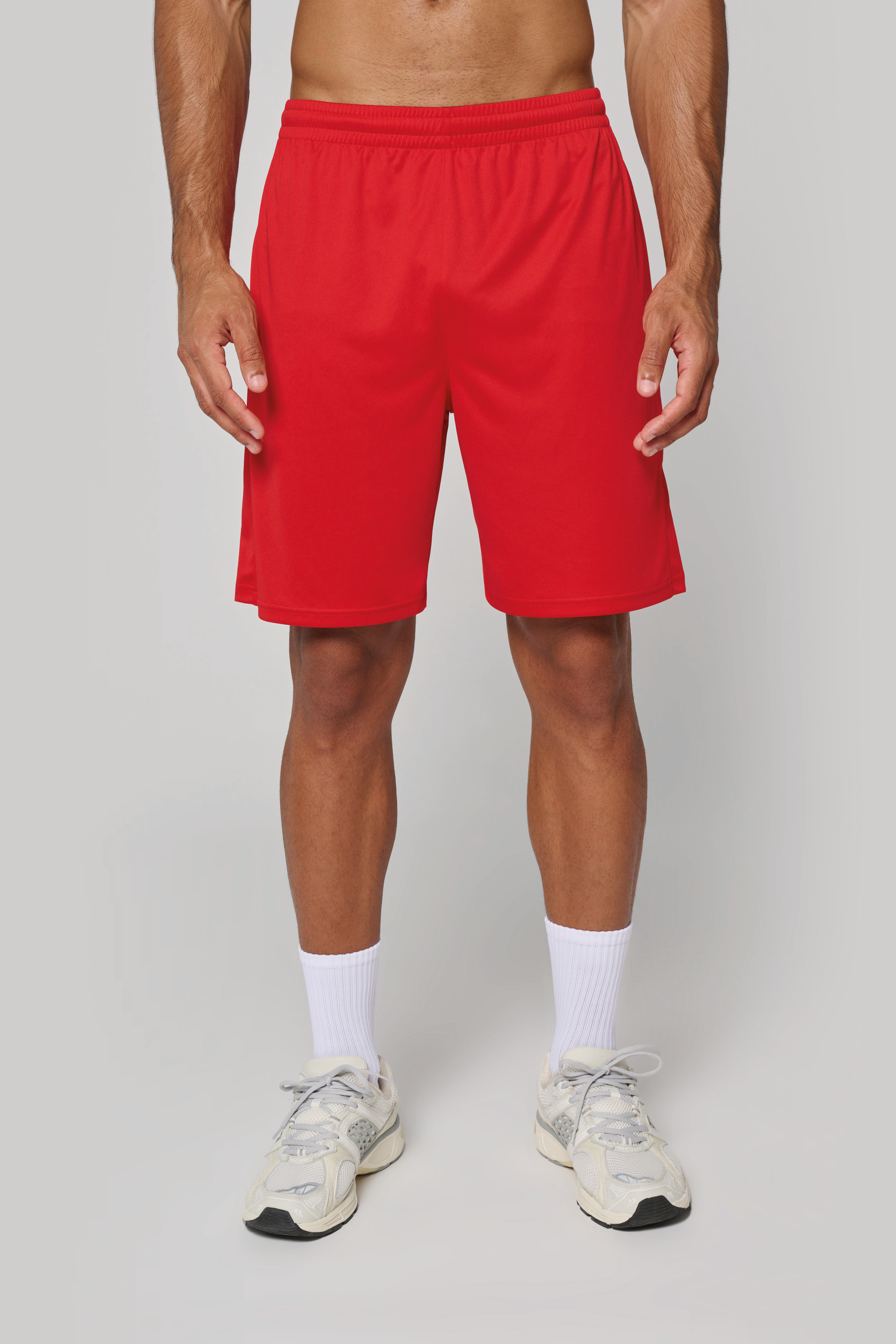 SHORT MULTISPORT EN POLYESTER HOMME 140G/M²