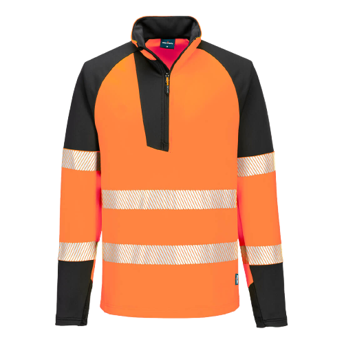T172 - Sweat zippé haute visibilité PW3