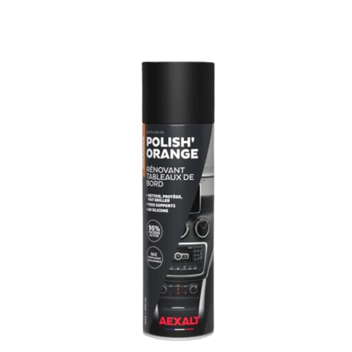 POLISH ORANGE - Rénovant tableau de bord brillant